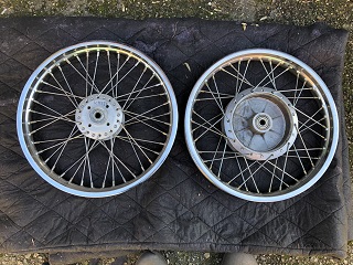 KH250 wheels