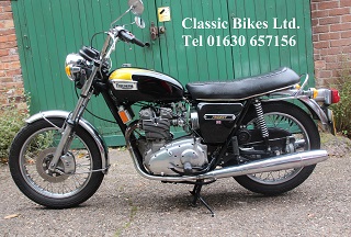 1974 Triumph T150V