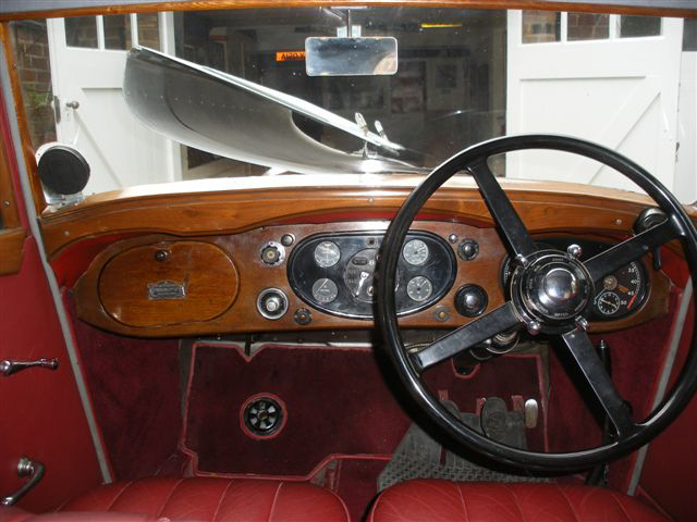 1934 Benley interior detail