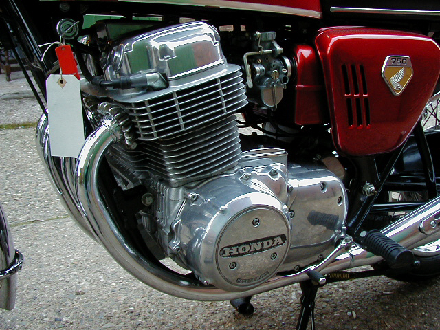 1970 Honda CB750 engine detail