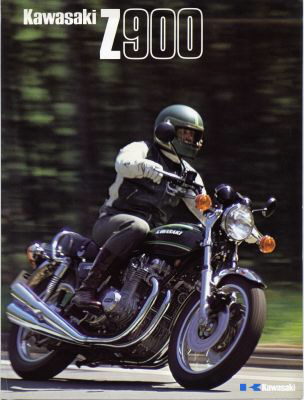 1976 Kawasaki Z900A4 Brochure
