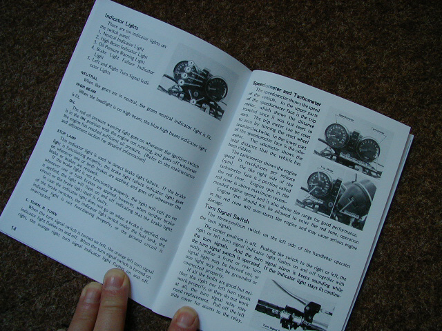 Z900A4 Owners Hand Book